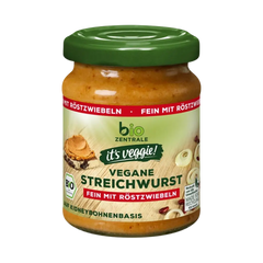 vegane Streichwurst fein mit Röstzwiebeln