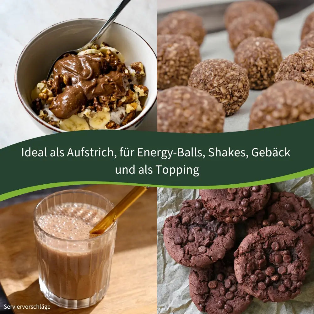 biozentrale Erdnussmus Kakao Crunchy