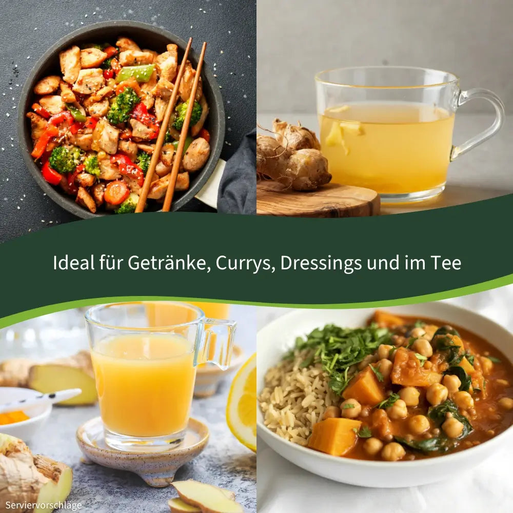 biozentrale Zitronen Ingwer Saft