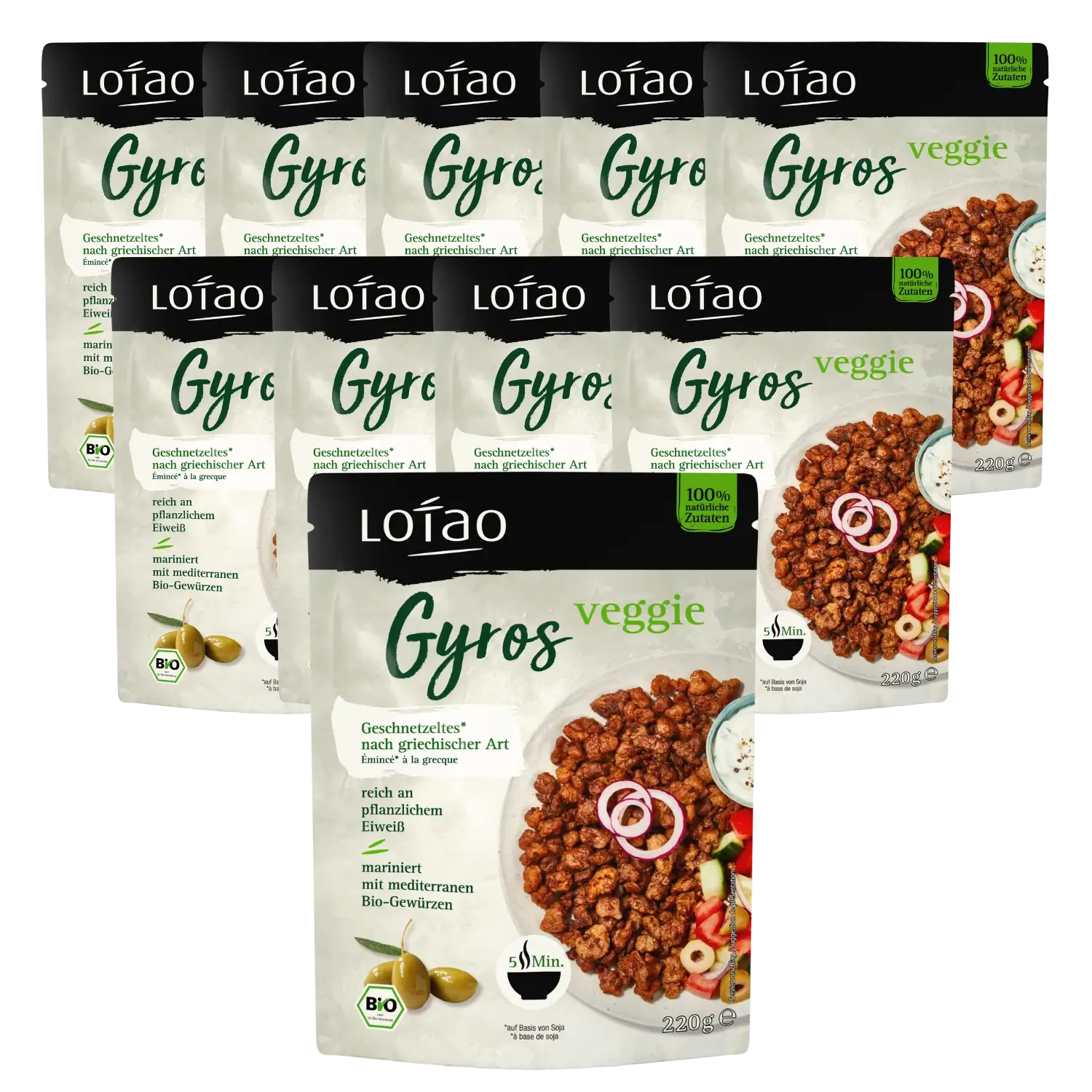 Lotao Veggie Gyros 10 x 220g