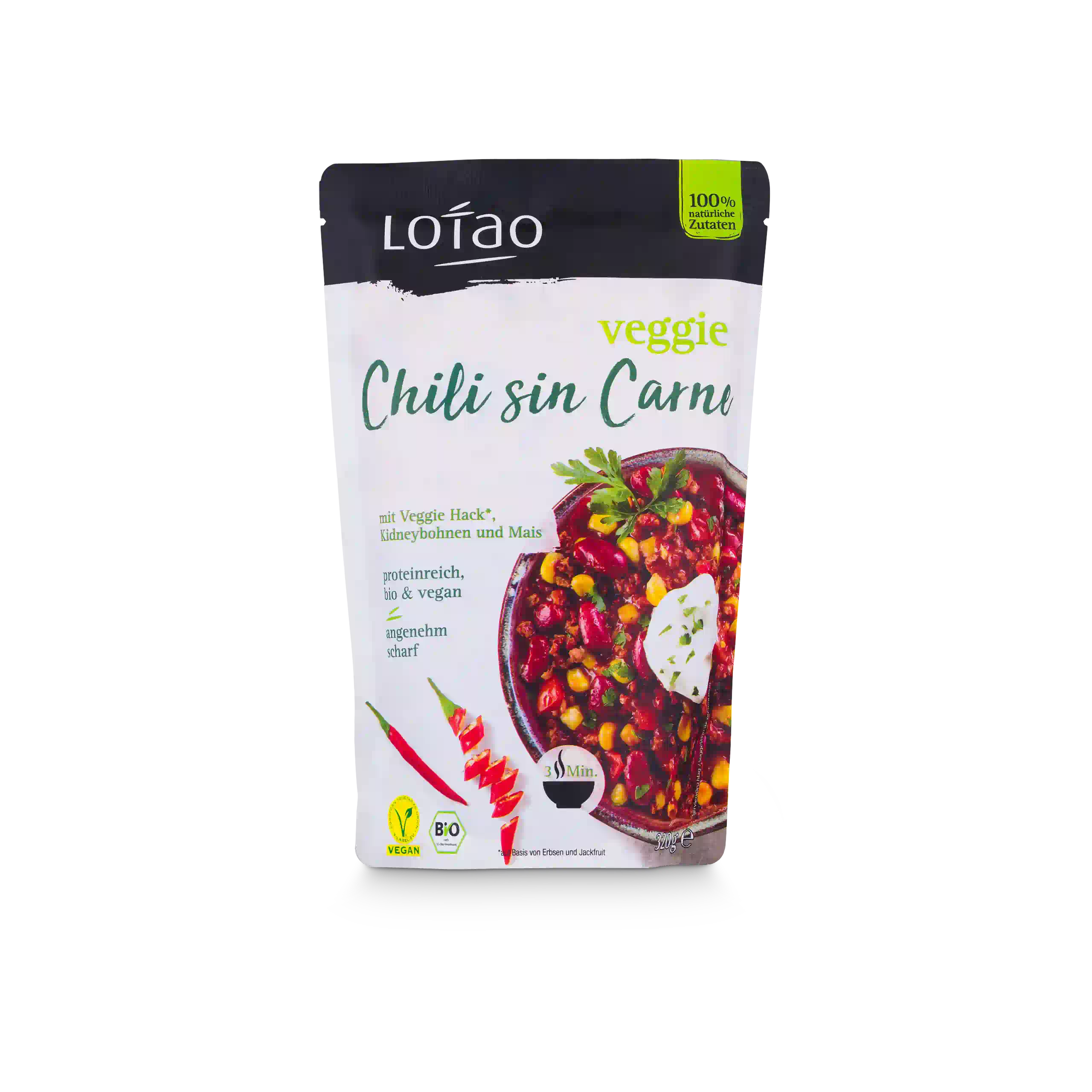 Lotao Veggie Chili sin Carne 320g