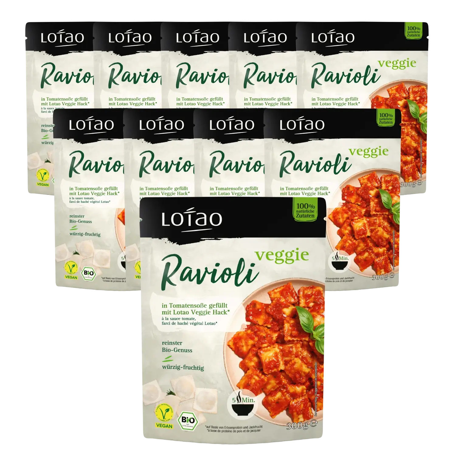 Lotao Veggie Ravioli 10 x 300g