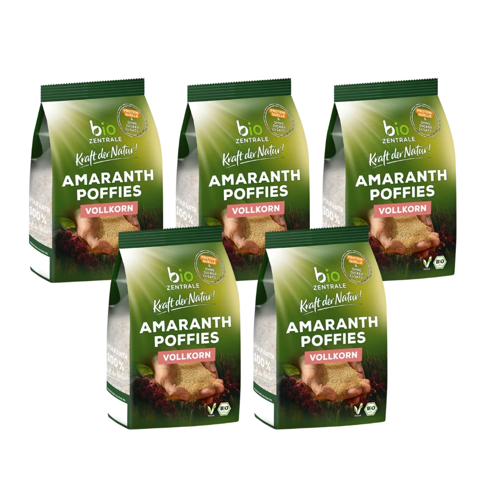 biozentrale Amaranth Poffies 5 x 125g