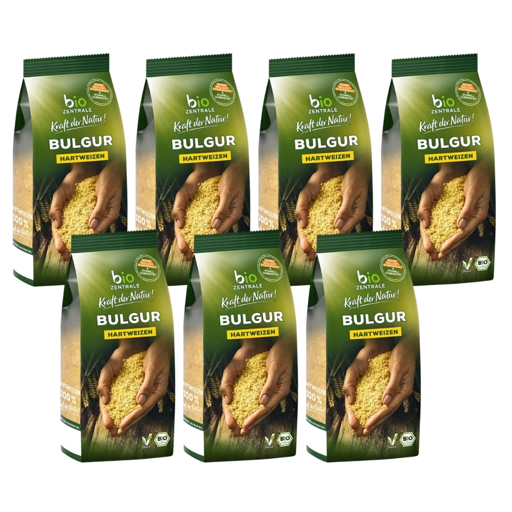 biozentrale Bulgur 7 x 400g