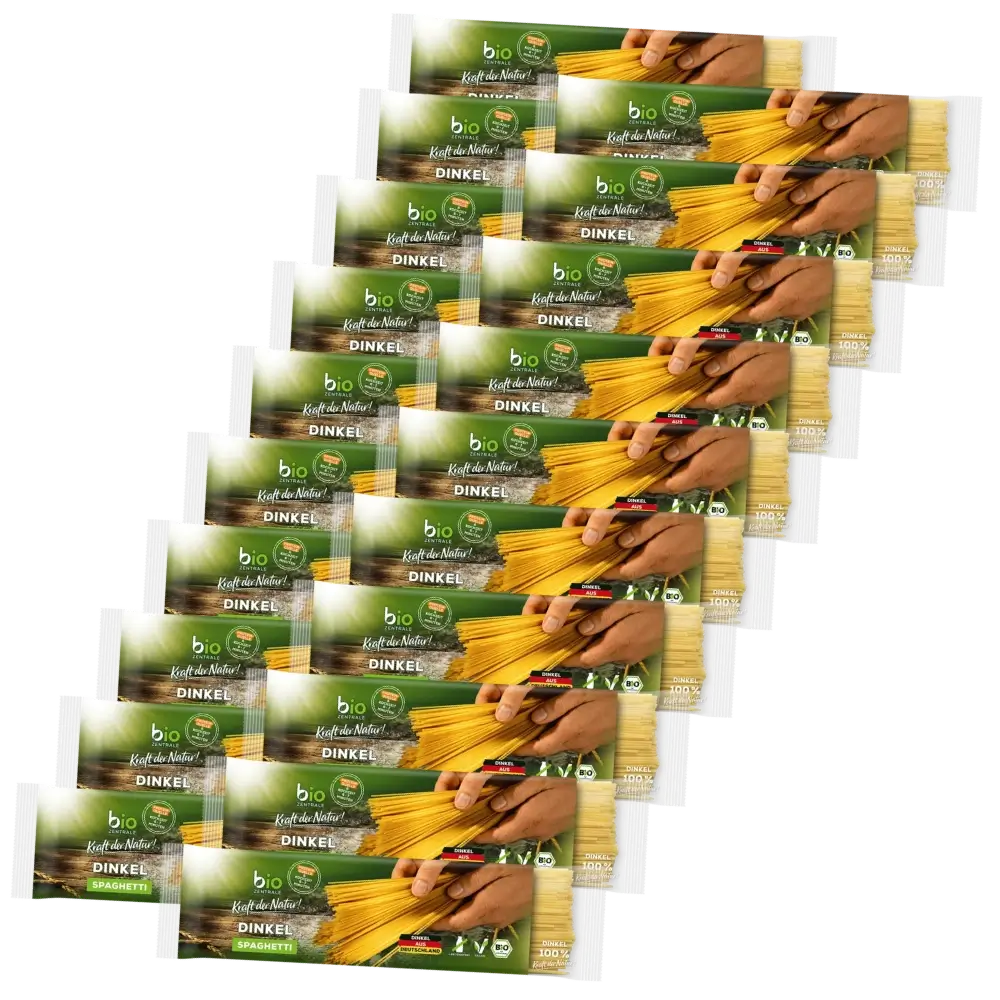 biozentrale Dinkel Spaghetti 20 x 250g