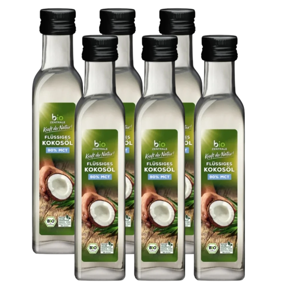 biozentrale Flüssiges Kokosöl 6 x 250ml