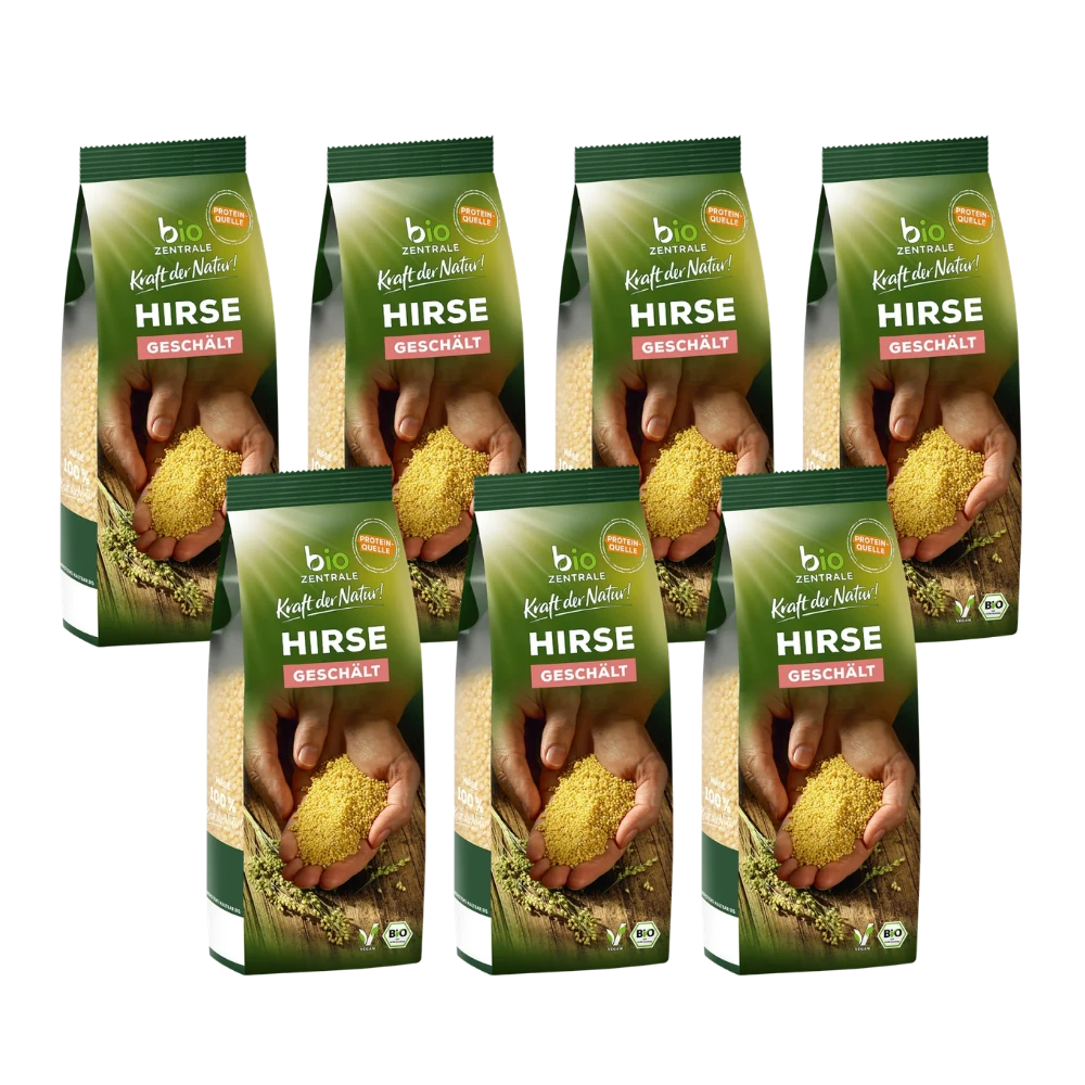 biozentrale Hirse 7 x 500g