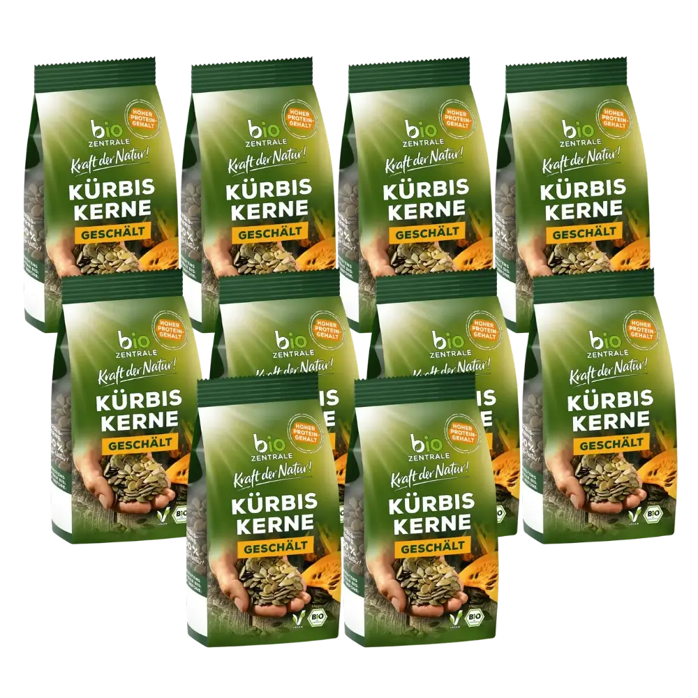 biozentrale Kürbiskerne 10 x 100g
