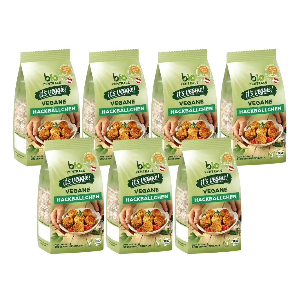 biozentrale Vegane Hackbällchen 7 x 150g