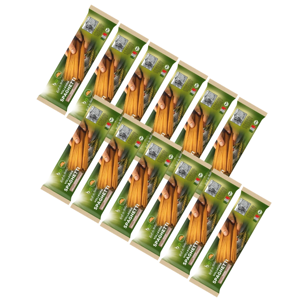 biozentrale Vollkorn Spaghetti 12 x 500g