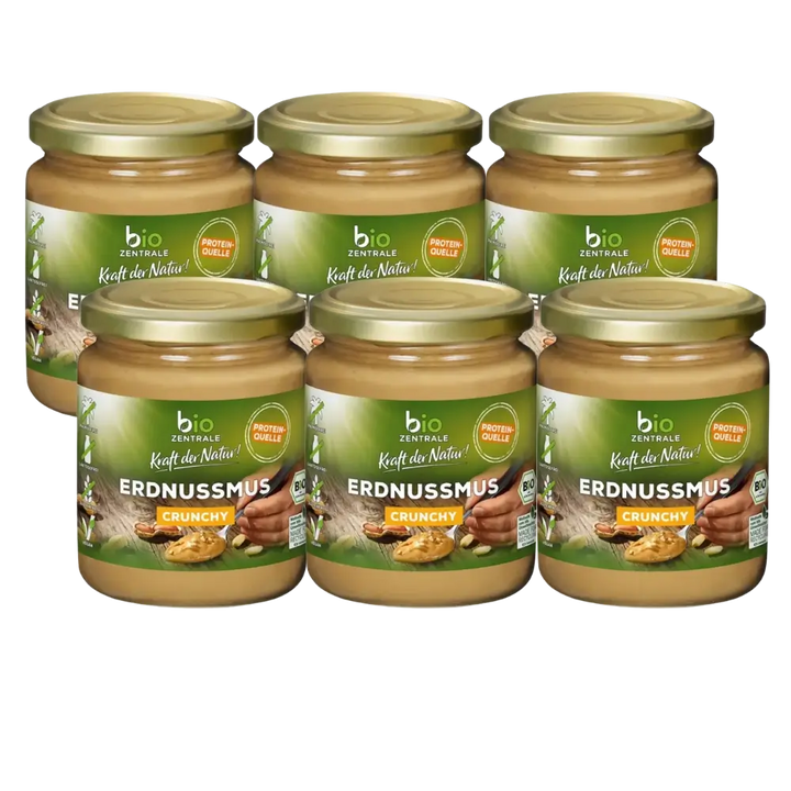 erdnussmus aufbewahren biozentrale Erdnussmus Crunchy