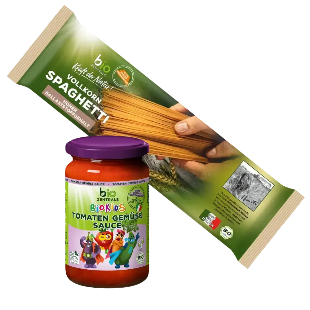 BioKids Pasta-Box "Spaghetti Tomate-Gemüse"