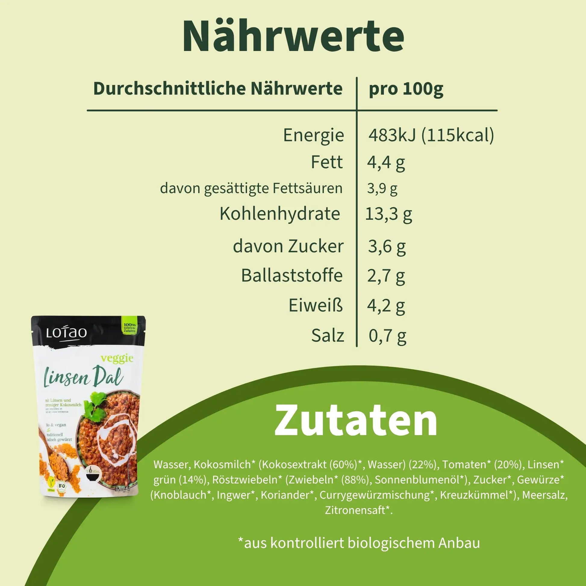 Lotao Veggie Linsen Dal