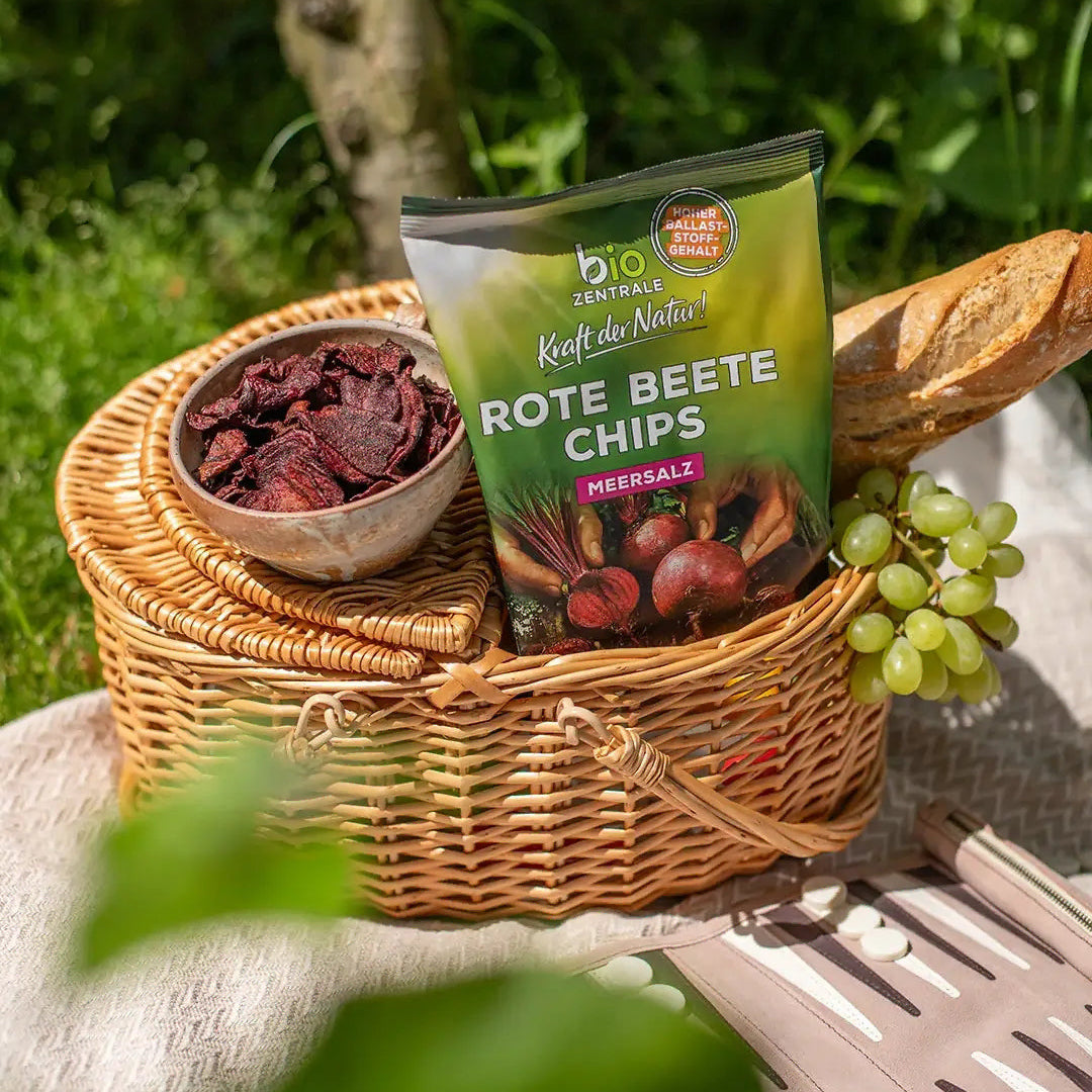 biozentrale Rote Beete Chips Meersalz
