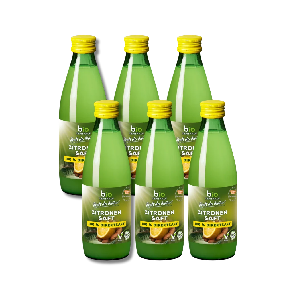 biozentrale Zitronensaft 6x250ml