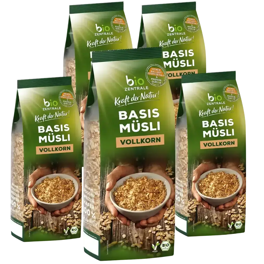 biozentrale Basis-Müsli 5 x 750g