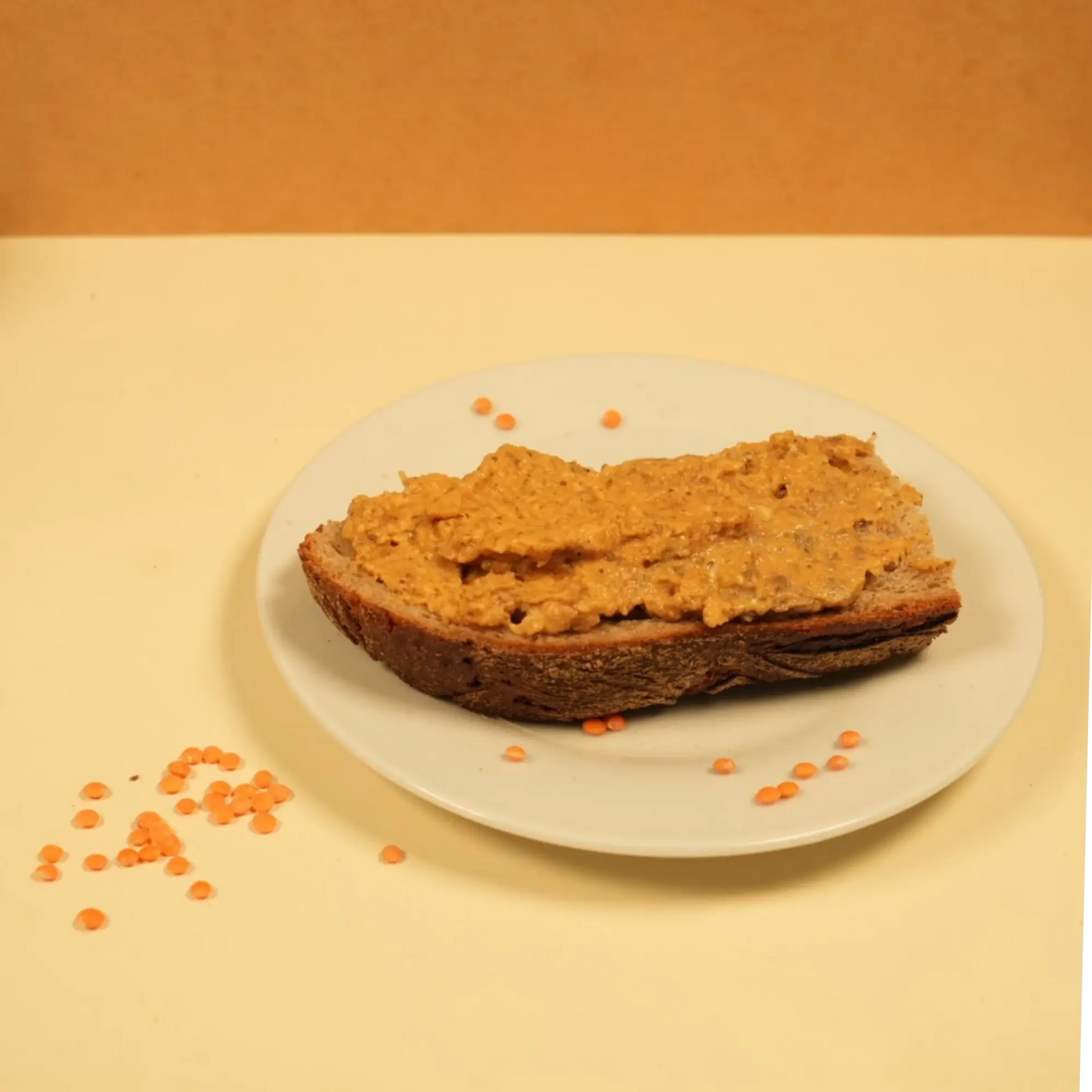 biozentrale vegane Streichwurst auf Linsenbasis mit Räuchertofu