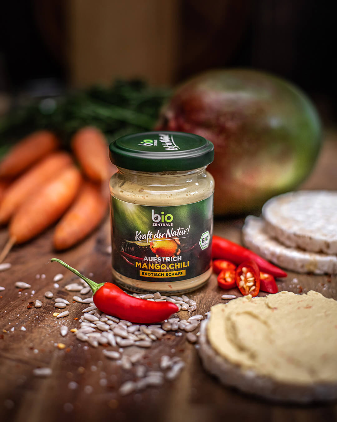 biozentrale Aufstrich Mango Chili